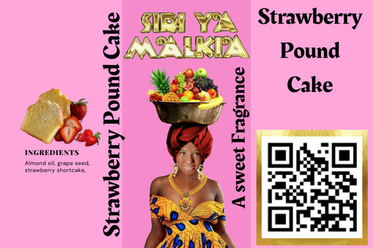 Strawberry Pound Cake body and hair oil