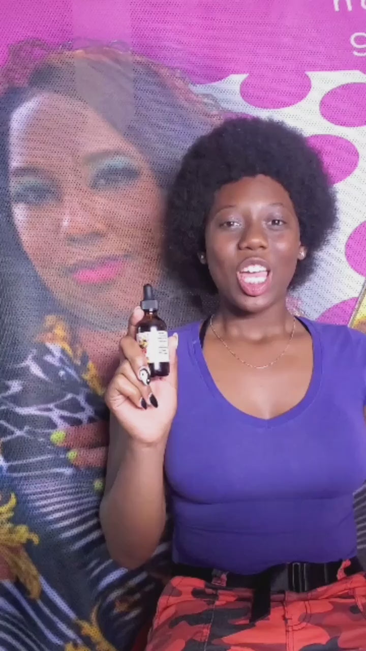 Load video: My hair was falling out, and I had bald spots. I grew my hair using these all Natural products that I decided to make. I’m so happy with my results.